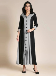 madhuram textiles Women Solid A-line Kurta