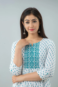 DIPANI Women Printed Anarkali Kurta