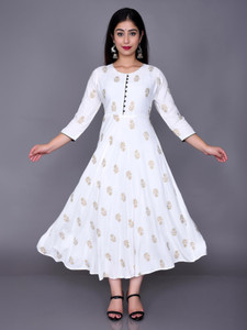 AARTI FASHION Anarkali Gown