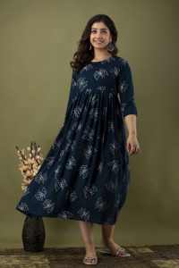 HYTEN Women Printed Gown Kurta