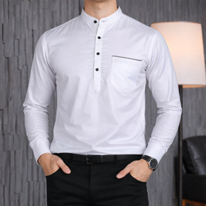 MILDIN Men Solid Straight Kurta