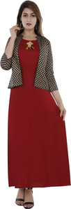 DARGU Women Printed Asymmetric Kurta