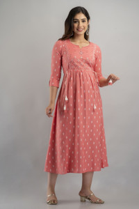 DIPANI Women Printed, Embroidered Anarkali Kurta