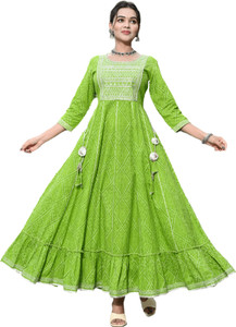 Fox Cover Women Embroidered Anarkali Kurta