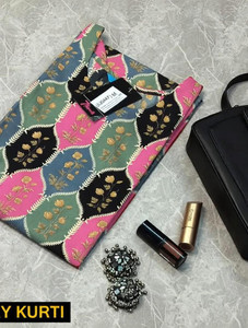 EthnicBasket Women Printed Straight Kurta