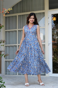 RD Fab Women Floral Print Anarkali Kurta
