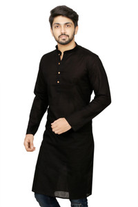 Dolphin Miles Men Solid Straight Kurta