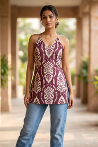 Bhaano Women Printed A-line Kurta