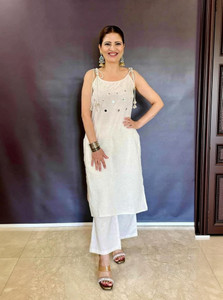 JASWAR Women Embellished Straight Kurta