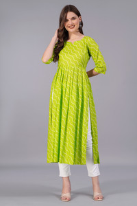 Dress21 Women Printed Ethnic Dress Kurta