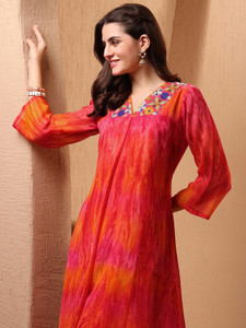 Youthnic Women Embellished A-line Kurta