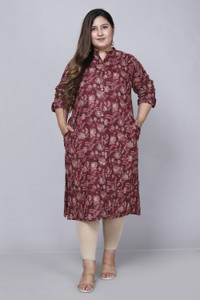 Gs Fashions Women Printed A-line Kurta