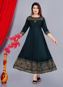 SkyAsia Women Printed Anarkali Kurta
