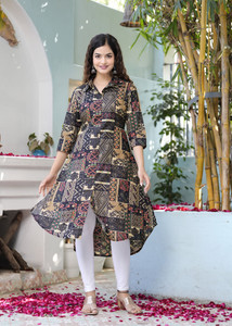 NAMA Women Printed A-line Kurta