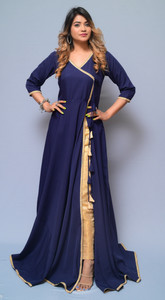 diyaz Women Solid Ethnic Dress Kurta