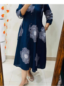Urami Women Printed Anarkali Kurta