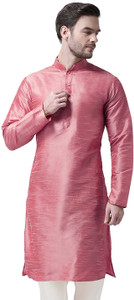SG LEMAN Men Embroidered Straight Kurta