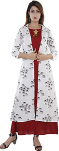 DARGU Women Printed A-line Kurta