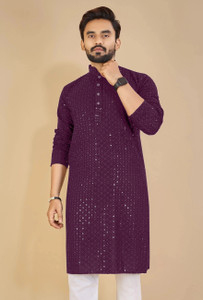 Progetto Men Kurta Pyjama Set