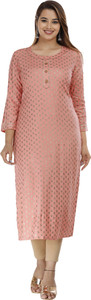 ravishree Women Floral Print Straight Kurta