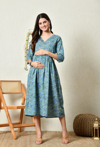 सिलाकिवा महिलाओं के लिए फ्लोरल प्रिंट, प्रिंटेड गाउन कुर्ता