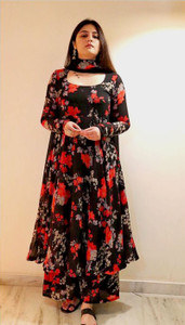 NK DESIGN Women Printed Anarkali Kurta