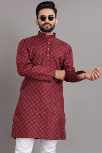 SOPANI Men Printed Straight Kurta