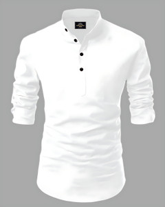 LIMRO Men Solid Straight Kurta