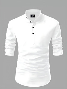 LIMRO Men Solid Straight Kurta