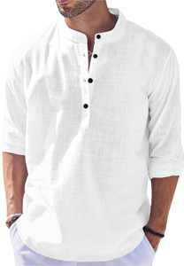LIRMO Men Self Design Straight Kurta