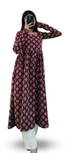 AASHVI FASHION Women Printed Anarkali Kurta