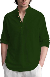 LENIA Men Self Design A-line Kurta