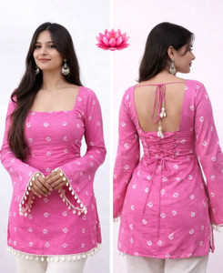 WDGS Women Printed Straight Kurta