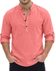 bellstone Men Solid Straight Kurta