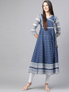 Yash Gallery Women Printed Anarkali Kurta