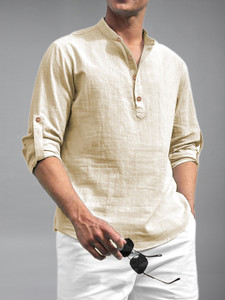 Yugnik Men Solid A-line Kurta