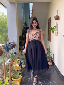 PuriMaa Flared/A-line Gown