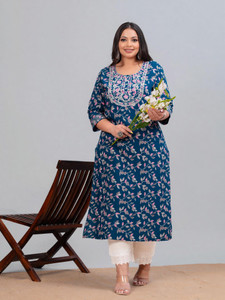 Wilshire Women Embroidered Straight Kurta