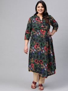 Yash Gallery Women Printed Anarkali Kurta