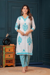 NIKORA Women Kurta Pant Set