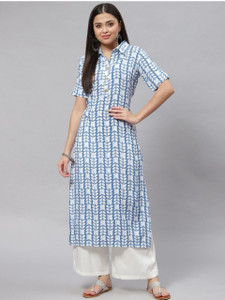 EMPIRE STYLE Women Printed Straight Kurta