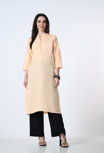 MAURYA Women Solid Straight Kurta