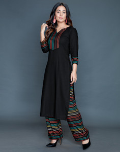 Samah Women Kurta Palazzo Set
