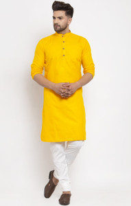 TIPTOP TRENDZ Men Solid Straight Kurta
