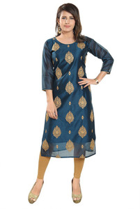 Dream & Dzire Women Embroidered Straight Kurta