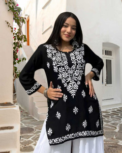 Virass Creation Women Embroidered Tunic Kurta