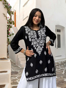 Virass Creation Women Embroidered Tunic Kurta