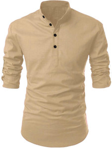 aaradhya Men Solid Flared Kurta