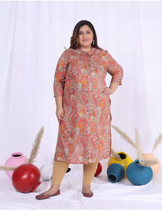 VASHINEH Women Printed A-line Kurta