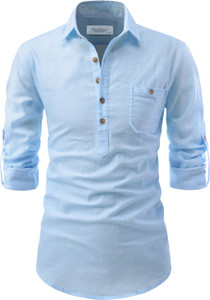 Amrit topwear Men Solid Pathani Kurta